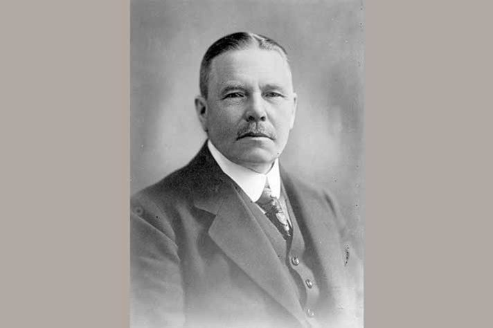 Portrait of Arvid Lindman.