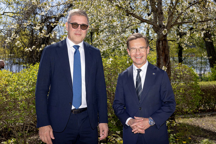 Prime Minister Bjarni Benediktsson, Iceland and Prime Minister Ulf Kristersson, Sweden.