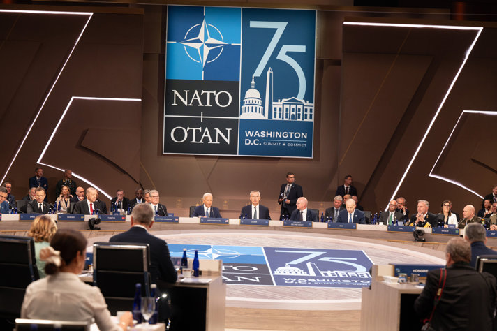 NATO Summit in Washington DC on 9–11 July 2024.