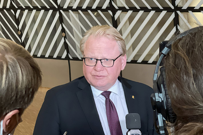 Minister for Defence Peter Hultqvist 
