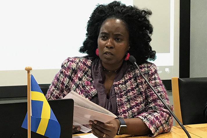 Salome Mbugua, founder of AkiDwA and President of the European Network of Migrant Women