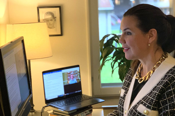 Annika Ben David, Ambassador for Human Rights, Democracy and the Rule of Law and Head of Sweden's delegation to the IHRA.