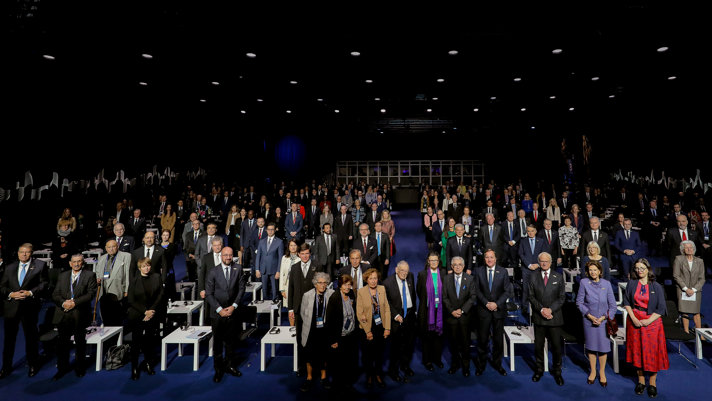 Participants at the Malmö International Forum on Holocaust Remembrance and Combating Antisemitism, Remember – ReAct