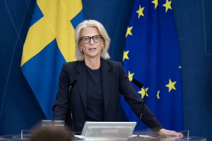 Minister for Finance, Elisabeth Svantesson. Photo: Ninni Andersson/Government Offices