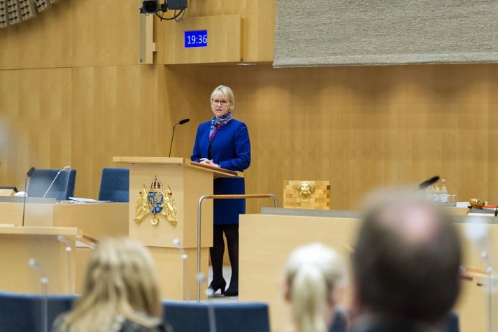 Minister for Foreign Affairs Margot Wallström