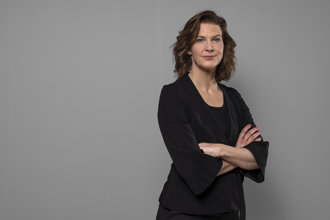 Minister for Gender Equality Nina Larsson.