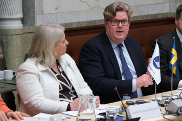 Minister for Justice Gunnar Strömmer and Minister for Social Services Camilla Waltersson Grönvall hosted the Nordic ministerial meeting, for a discussion about children and young people who are, or risk being, involved in crime.
